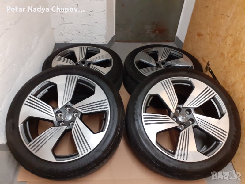Оригинални джанти с гуми летни 21 цола за Audi Q7 SQ7 E Tron, снимка 1