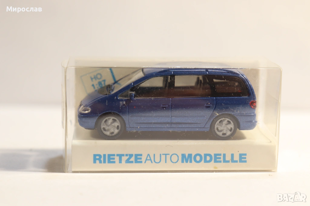 RIETZE H0 1/87 SEAT ALHAMBRA КОЛИЧКА КАМИОН МОДЕЛ, снимка 1