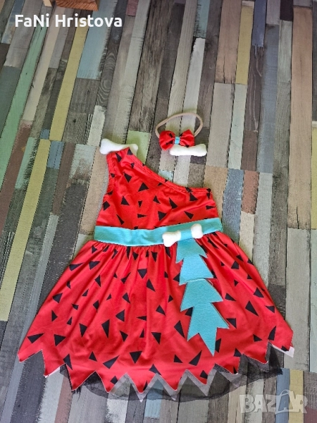 Костюм за Хелоуин на Пебълс Флинстоун, снимка 1