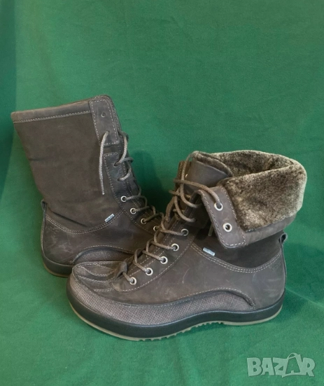 ECCO GORE-TEX: номер 40  Дамски зимни ботуши с двупосочна подплата от кожа, снимка 1