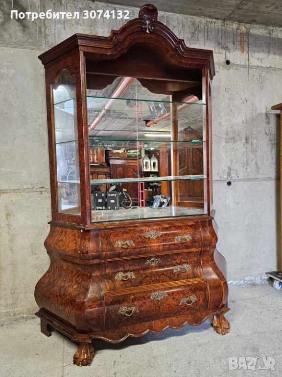 Витрина в стил Чипъндейл, снимка 1