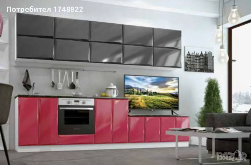 Кухненски комплект Грей / Бери 300, снимка 1