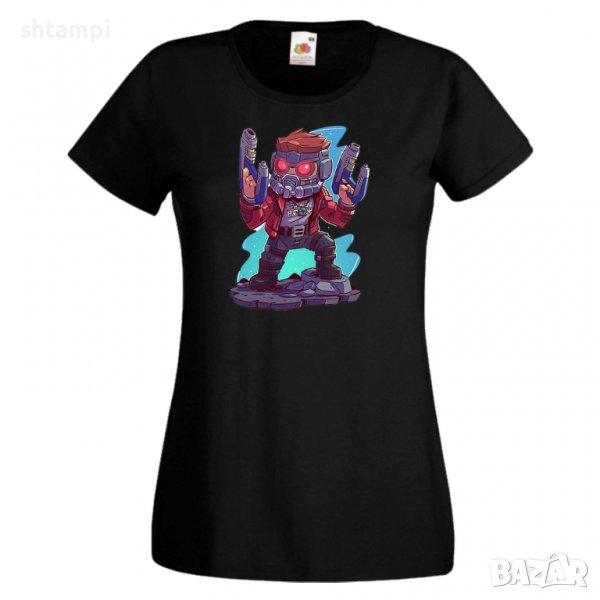 Дамска тениска Marvel Star Lord Игра,Изненада,Подарък,Геймър,, снимка 1