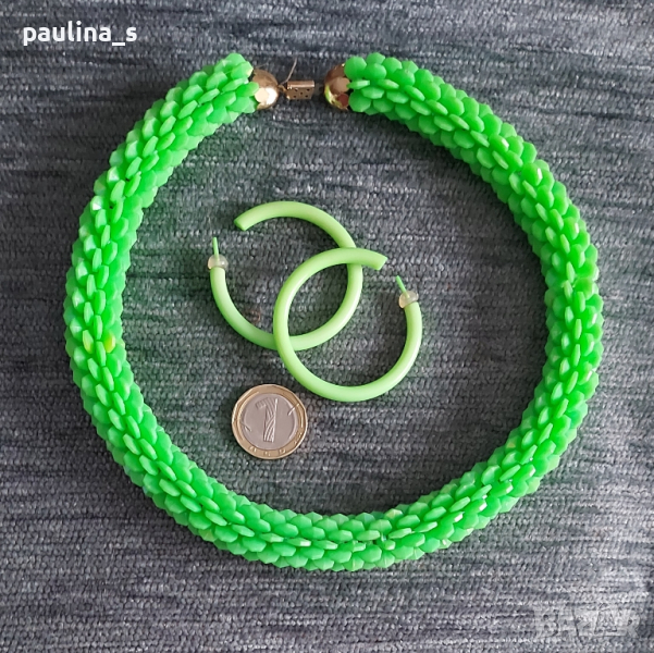 Екзотичен цвят бижута / комплект , снимка 1