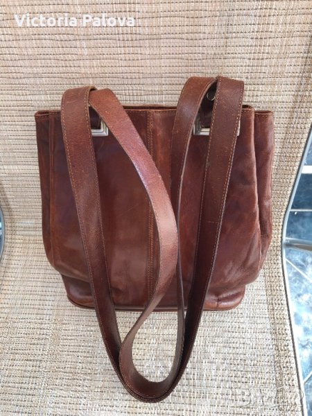 Чанта STABA ITALY,естествена кожа, снимка 1