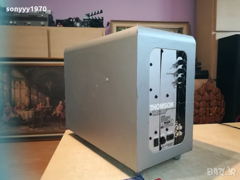 THOMSON POWERED SUBWOOFER SWEDEN 0611201700, снимка 1