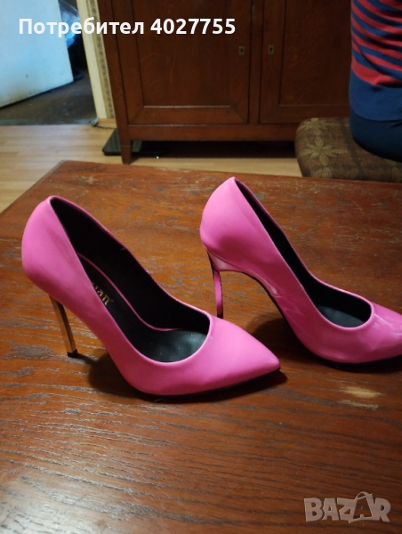 Обувки розови. Лак, снимка 1