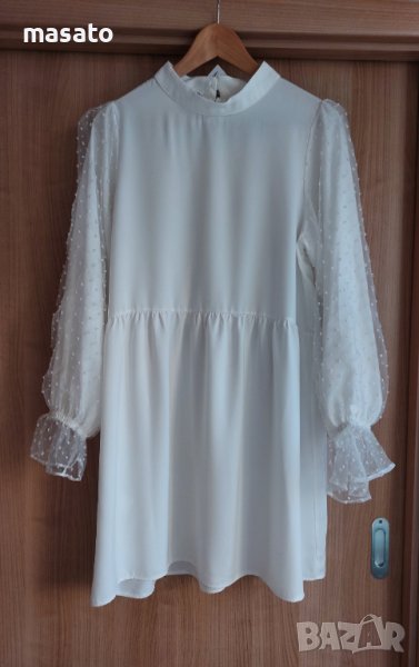 AYNAZ - бяла рокля, снимка 1