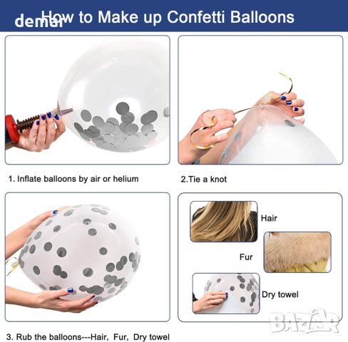 Декорации за рожден ден, тъмносини и сребърни,, снимка 7 - Декорация за дома - 42284499