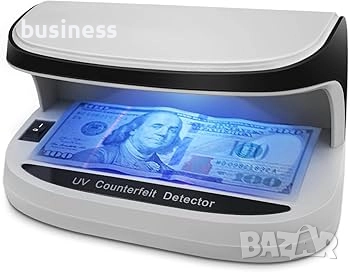 Детектор за банкноти, с батерия, UV LED светлина,