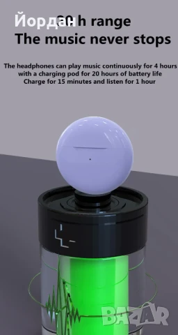 Безжични слушалки Air Pro 6 TWS Fone Bluetooth Original , снимка 4 - Безжични слушалки - 50894783