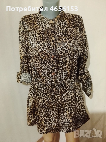 ДАМСКА РОКЛЯ принт размер XL / XXL 
