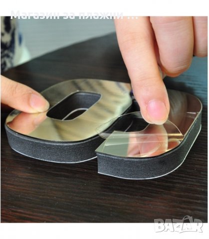 ЛЕПЯЩ СТЕНЕН ЧАСОВНИК С 3D ЕФЕКТ - код 4215, снимка 9 - Стенни часовници - 34204043