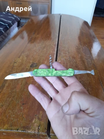 Стар джобен нож,ножче,ножка #89, снимка 4 - Други ценни предмети - 50757176