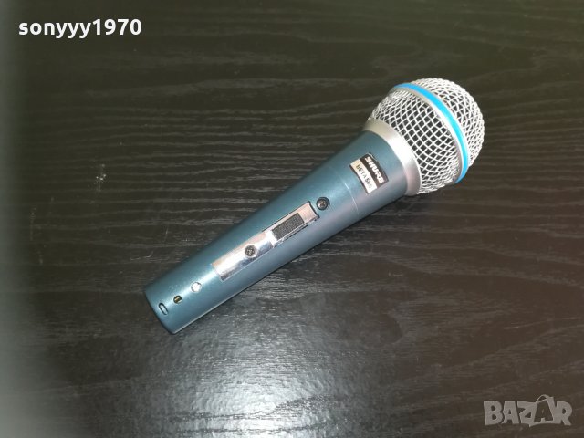 shure beta sm58s-внос швеицария 2610201633, снимка 2 - Микрофони - 30564145