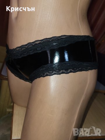 Бикина pvc с отворено дъно /с м , снимка 2 - Бельо - 37060907