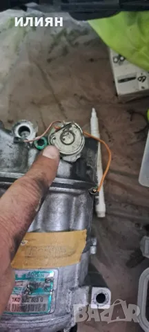 компресор за климатик за vw audi skoda 1K0820803Q, снимка 2 - Части - 50423822