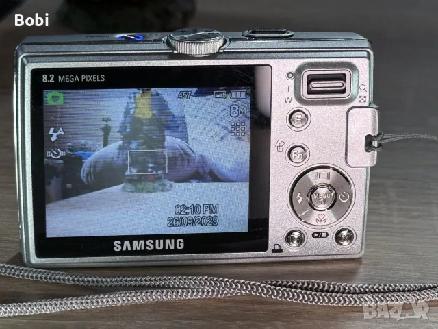Samsung L100 – 8.2 MP Y2K, снимка 7 - Фотоапарати - 56270495
