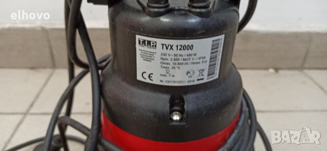 Помпа за вода T.I.P. TVX 12000, снимка 2 - Напояване - 31936580