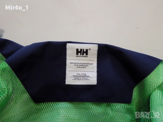 яке helly hansen горнище суичър худи ветровка блуза фанела елек туризъм планина мъжко оригинал XL, снимка 6 - Якета - 52690700