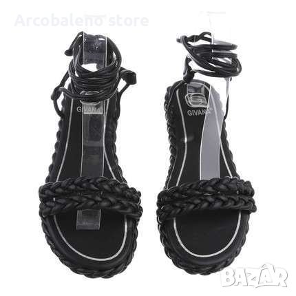 Дамски равни сандали, снимка 4 - Сандали - 36543370