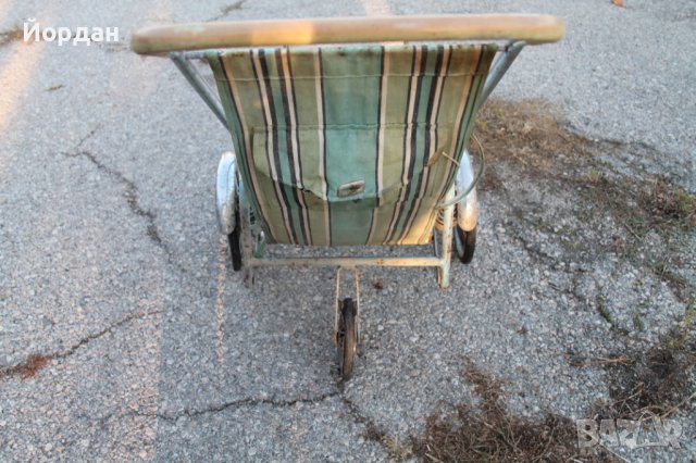 Детска количка от 1950-та година, снимка 8 - Антикварни и старинни предмети - 42782260