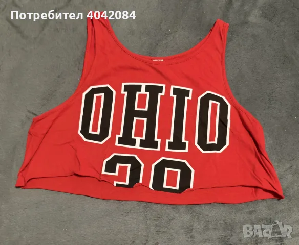 Къс потник/ crop top H&M