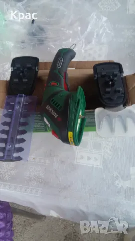 нов акумолаторен храсторез и косачка, снимка 2 - Градинска техника - 49742828