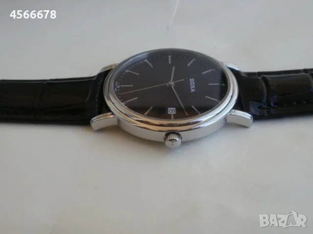  Doxa 38,5 мм. swiss оригинален мъжки Докса швейцарски голям ръчен часовник, снимка 4 - Мъжки - 56078154