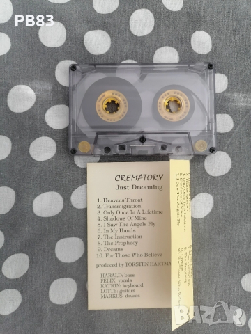 Crematory - Just Dreaming (Аудио Касета) , снимка 2 - Аудио касети - 51600645