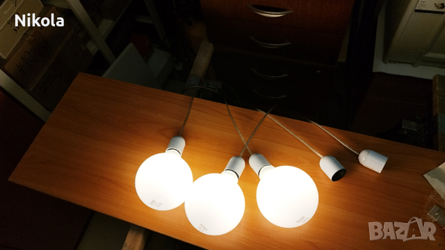 LED лампи филаментни, опал G125 VIVALUX