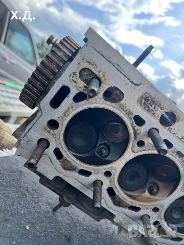 Цилиндрова глава Ситроен Ц1/Ц2/Ц3 1.4i 75кс , снимка 6 - Части - 54276397
