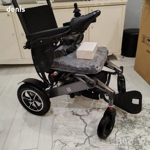 Нова електрическа инвалидна количка за трудноподвижни до 150кг, снимка 2 - Инвалидни колички - 54044562