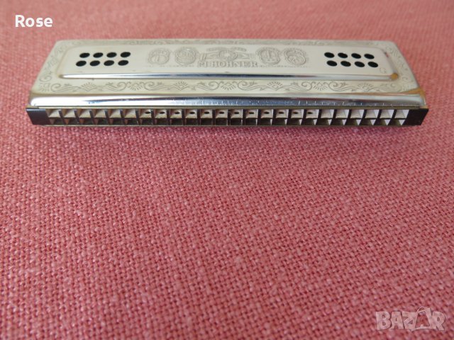 нова ,Vintage, Hohner, Echo,  хармоника, снимка 9 - Духови инструменти - 36798754