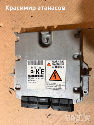 Компютър двигател за Нисан Алмера тино.23710 BU721.275800-3231