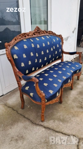 Диван ретро масив №121, снимка 2 - Дивани и мека мебел - 54078254