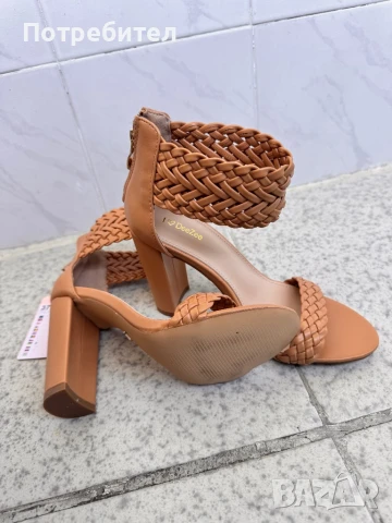 Сандали на ток (нови), снимка 3 - Сандали - 50877442