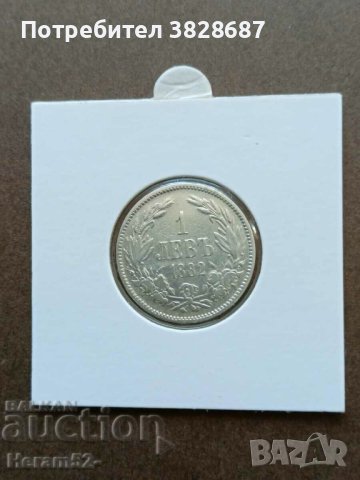 1 лев 1882 г., снимка 1
