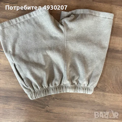 Тъмно бежави essentials къси панталонки, снимка 2 - Къси панталони - 55806344