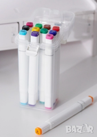 SINSAY НОВИ Флумастери-12 цвята