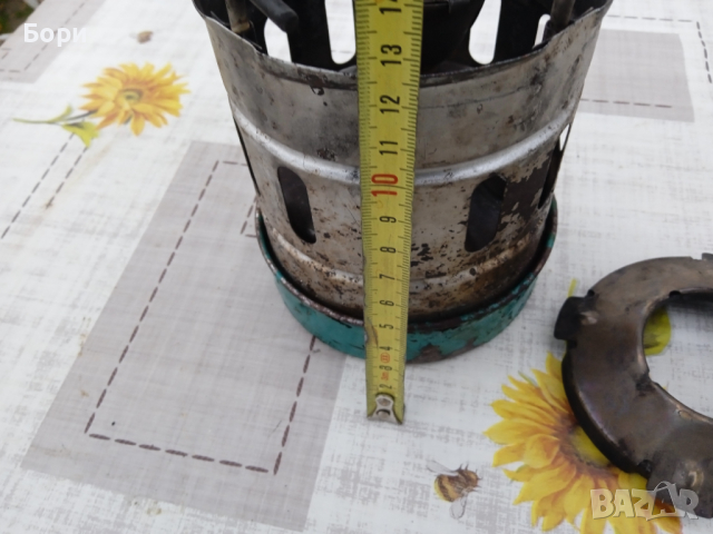 Стар немски бензинов котлон, снимка 7 - Антикварни и старинни предмети - 36574572