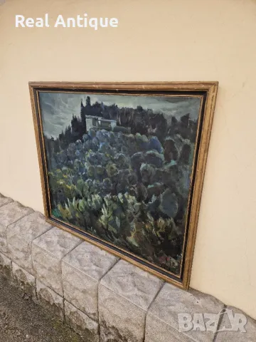 Венко Петров- Пейзаж масло автор платно , снимка 7 - Картини - 49208567