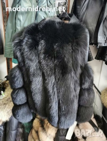 Късо луксозно палто  мод 2020 черно, снимка 2 - Палта, манта - 30031578