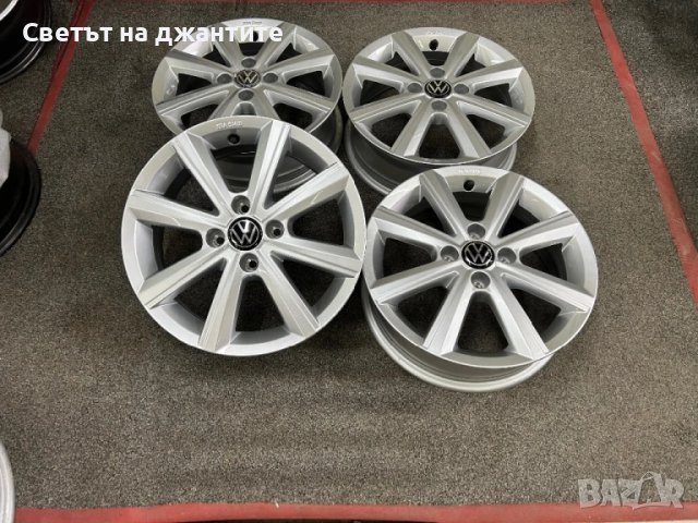 Джанти 15 Цола 4х100 VW UP , снимка 2 - Гуми и джанти - 50918185