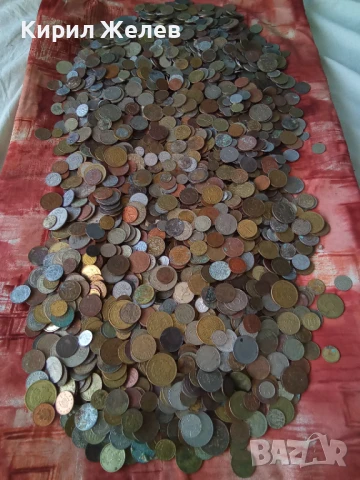 Монети от цял свят 5,400 броя 20 кила 