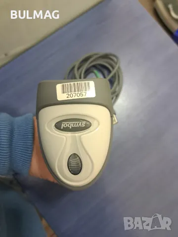 Баркод четец Motorola Symbol LS2208, USB, бял, снимка 3 - Друго търговско оборудване - 50360008