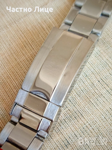 Качествена Нова Верижка 20 мм Ръчен Мъжки Часовник Rolex Стомана 904 L, снимка 5 - Каишки за часовници - 51778845