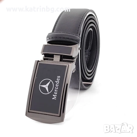 Марков кожен мъжки колан Мерцедес-черен Код на продукта:C-0016