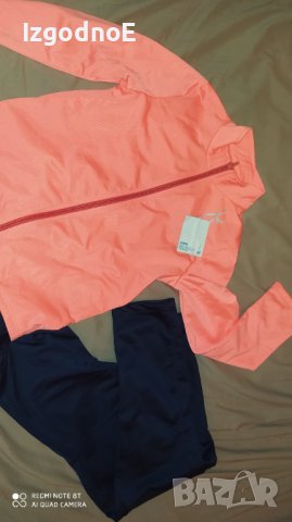 8-9г Нов анцуг с неоново горнище, снимка 4 - Детски анцузи и суичери - 38582078