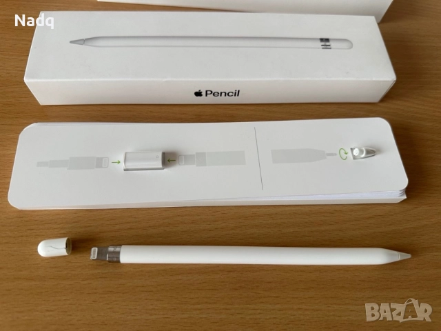 Apple Pencil (1st Gen), Оригинал, Отлично работещ - Запазена!, снимка 3 - Аксесоари за Apple - 52628045